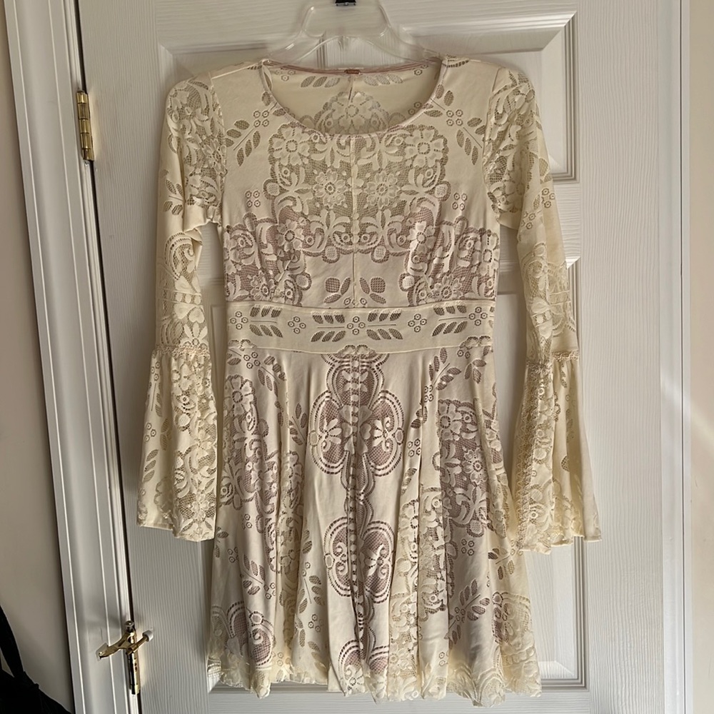 Free people lace dress. Worn once